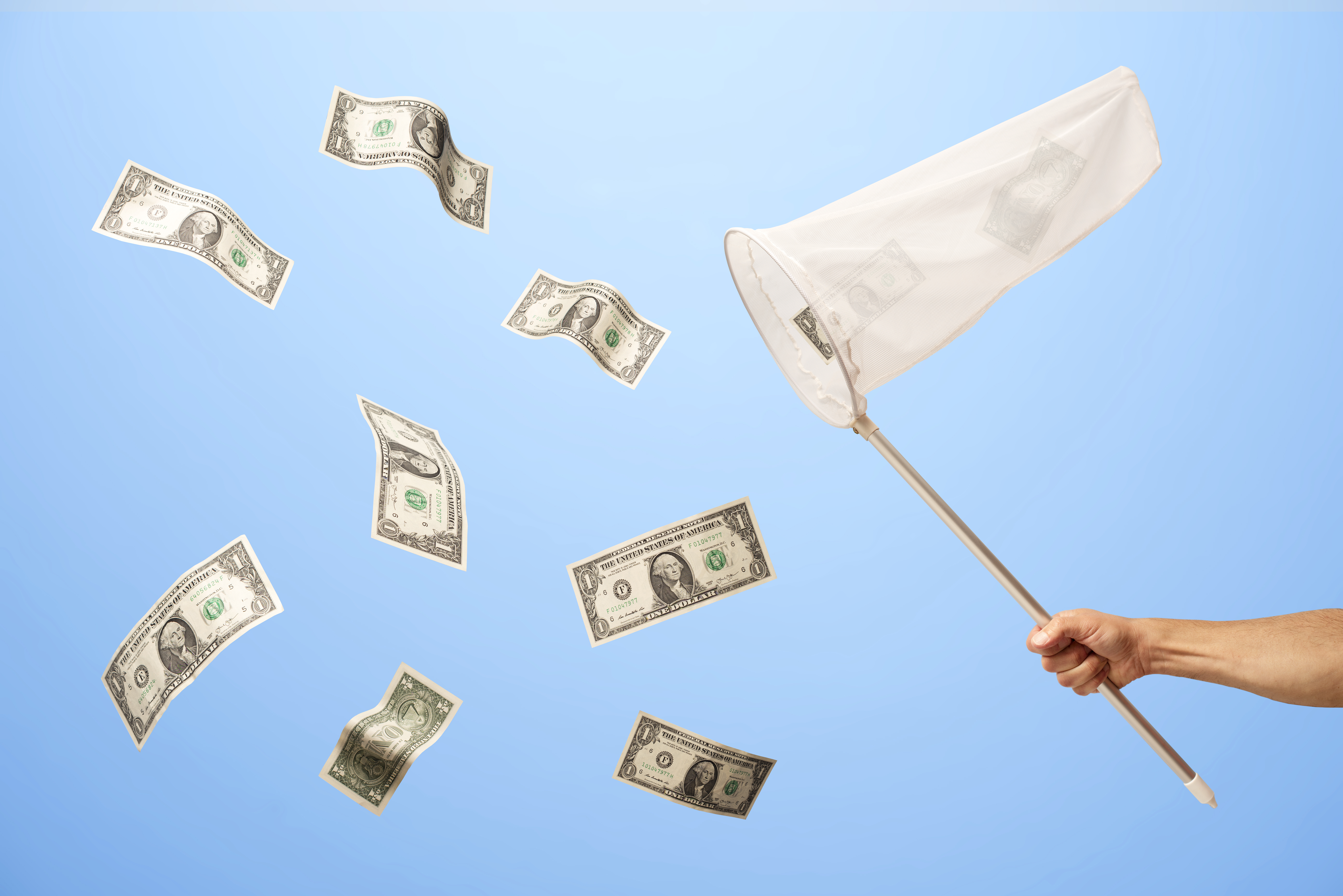 Catching dollar bills with a net; fundraising in turbulent market