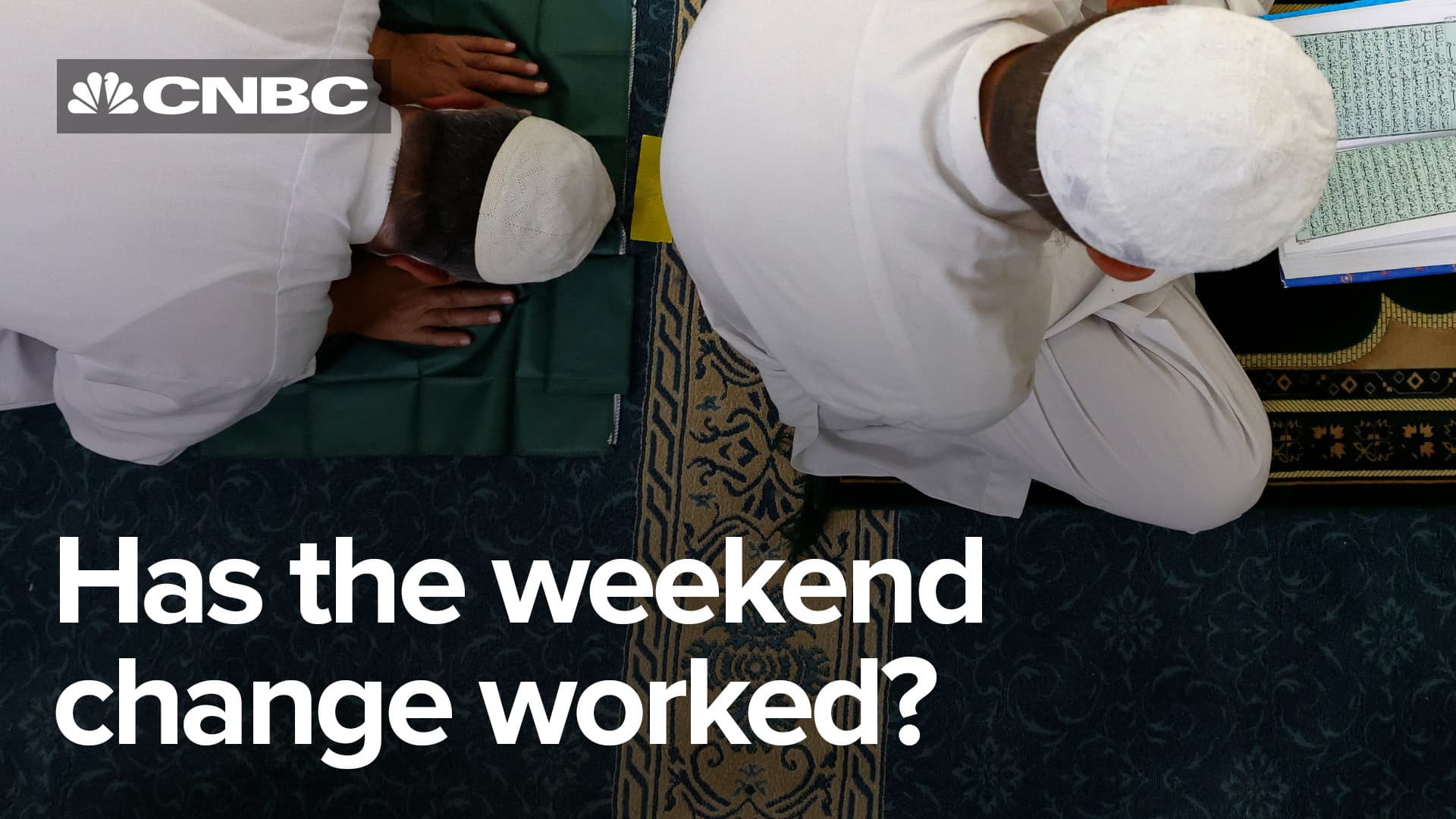 What happened after the UAE changed its work week