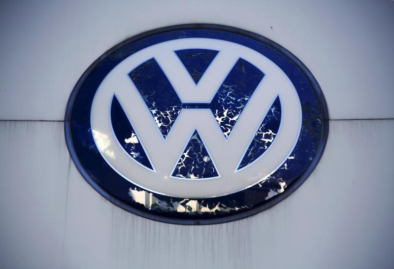Volkswagen shares up slightly on Porsche's 70-75 billion euro valuation By Reuters