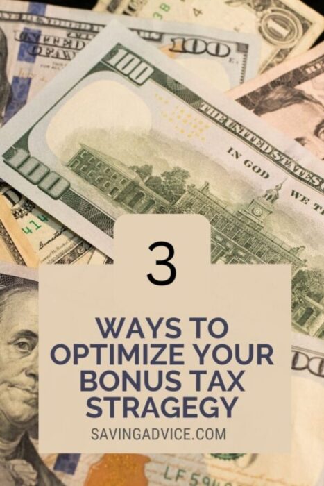 Bonus Tax Strategy