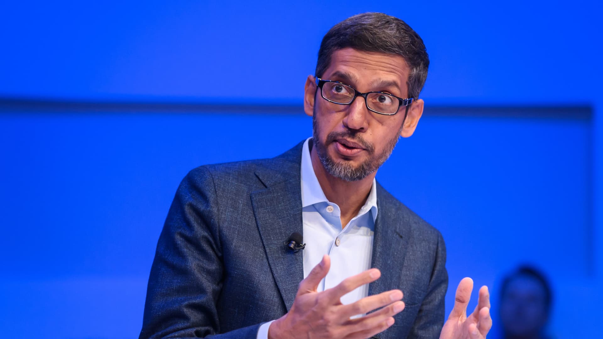 Google CEO says he hopes to make company '20% more' efficient, hints at potential cuts