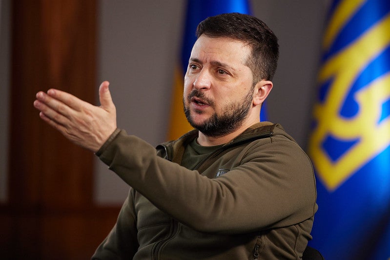 Zelenskyy Says Russia Plans To Blow Up Ukrainian Dam, Calls On West To Prevent 'Large-Scale Disaster'