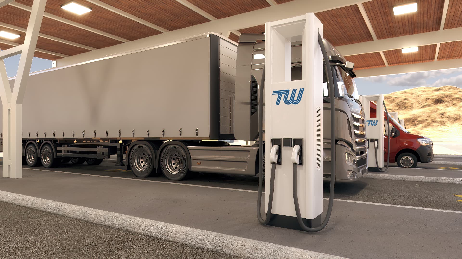 TeraWatt announces first interstate EV charging network for trucks