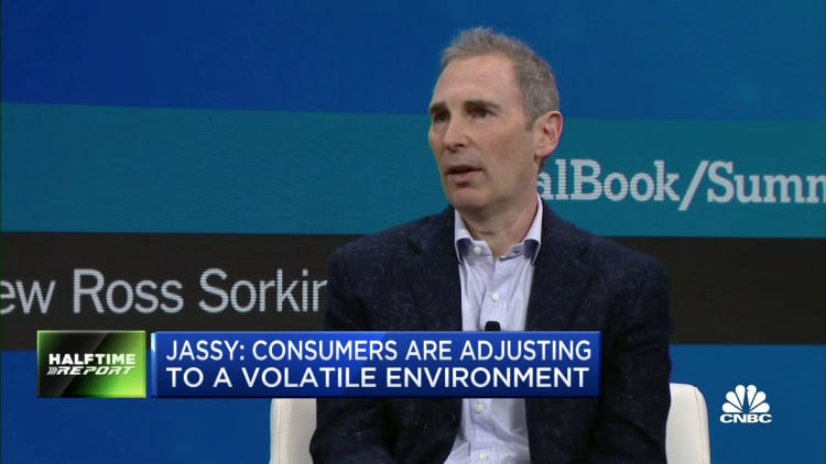 Amazon CEO Andy Jassy on shifting consumer spending habits