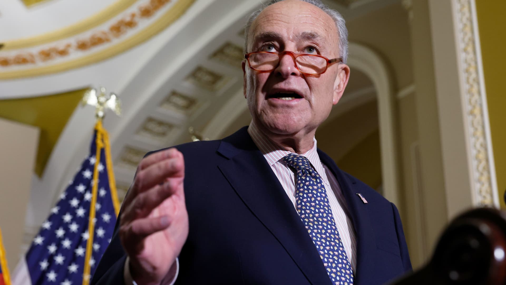 Senate passes one-week government funding bill, averting a partial shutdown