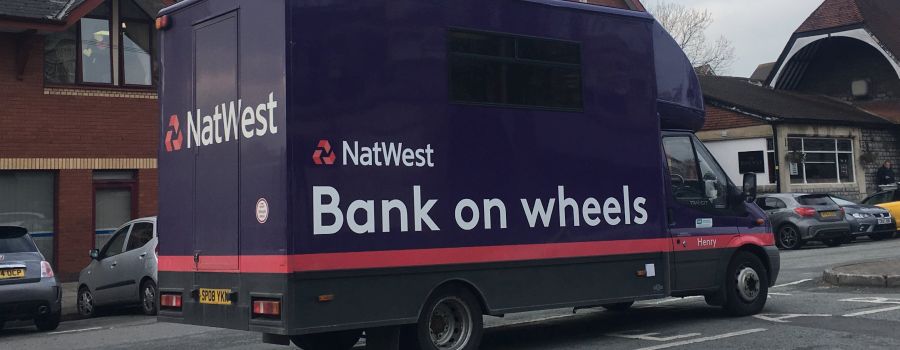 NatWest Bank on Wheels, Access to cash banking