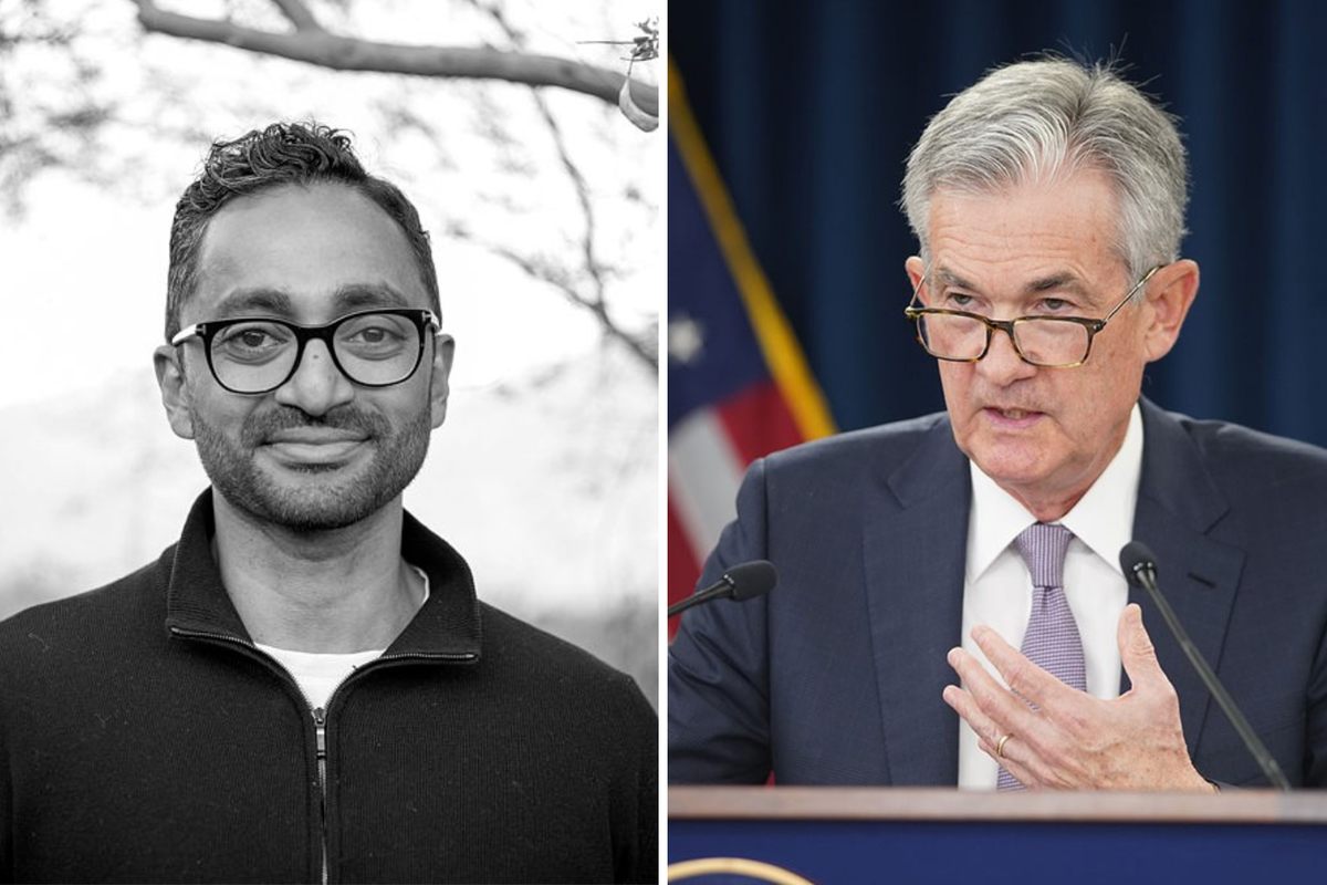 'The Pain Trade Is To Go Up': Why Billionaire Chamath Palihapitiya Says Jerome Powell Capitulated — And This Could Be Next - SPDR S&P 500 (ARCA:SPY)