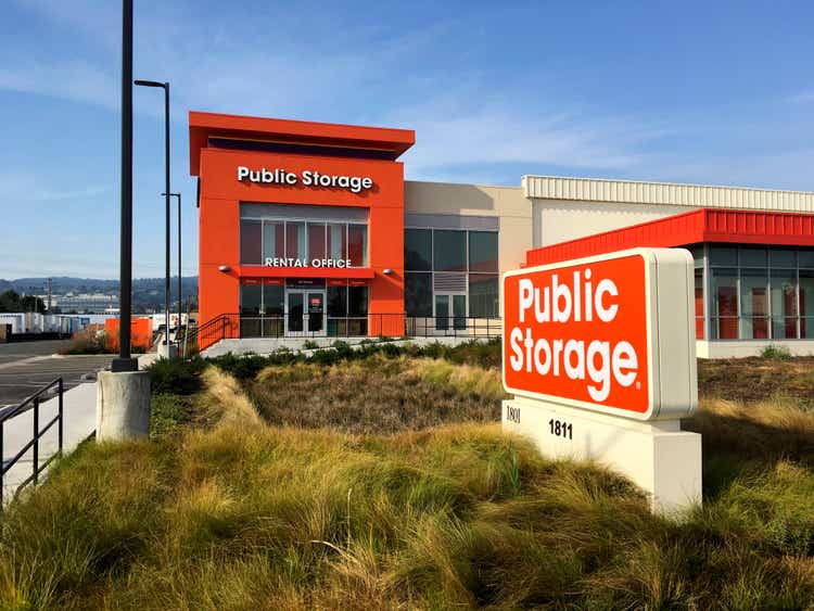 Public Storage Facility In Millbrae, California