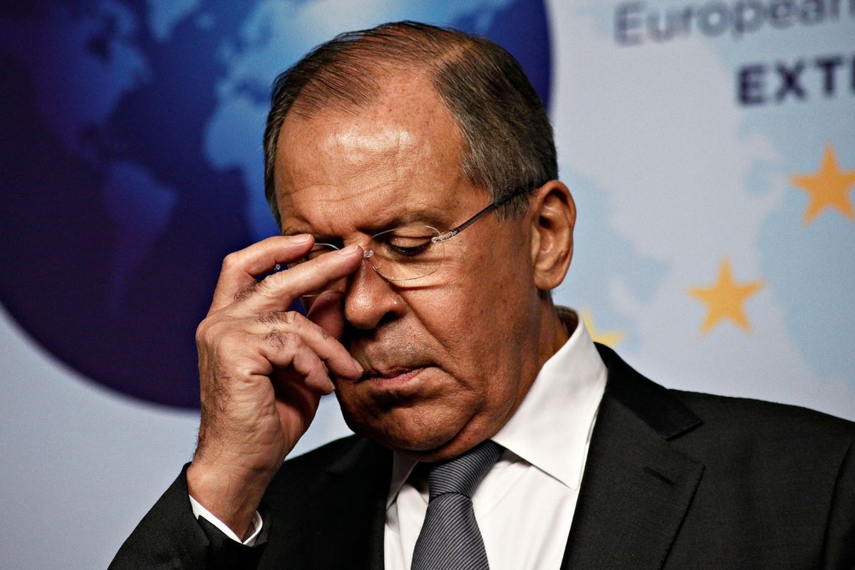 Audience Laughs At Russia's Top Diplomat Declaring Ukraine War Was 'Launched Against Us'