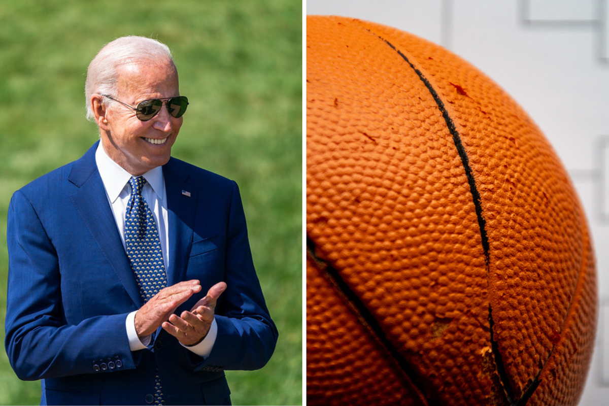Joe Biden Releases March Madness Bracket Late: Here's Who He Picked And An Early Loss Already Hurts - DraftKings (NASDAQ:DKNG), Paramount Global (NASDAQ:PARA)