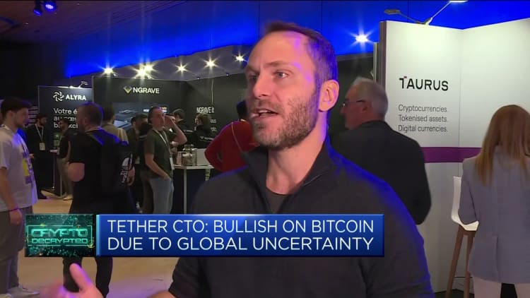 Tether CTO says bitcoin can 'retest' all-time highs this year