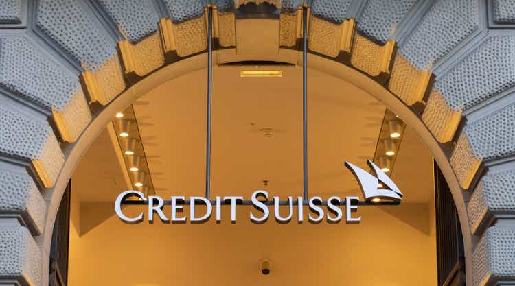 Credit Suisse Shares Tumble, Send Shockwaves Through European Banking