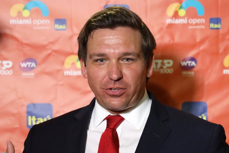 Ron DeSantis Takes Swipe At Trump Over Abortion Stand