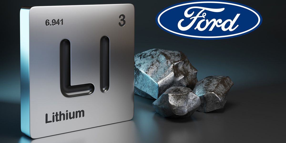 Ford Inks Multiple Lithium Supply Deals to Meet Ambitious EV Targets