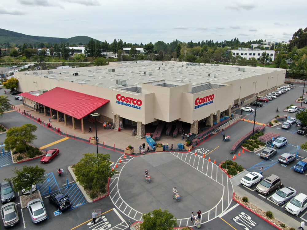 Costco Wholesale store in San Diego, 2020.