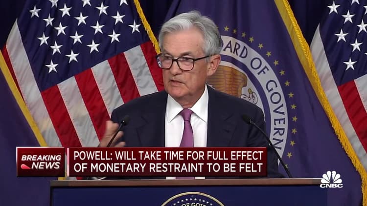 Fed's July meeting will be 'live' interest rate hike decision, says Fed's Jerome Powell