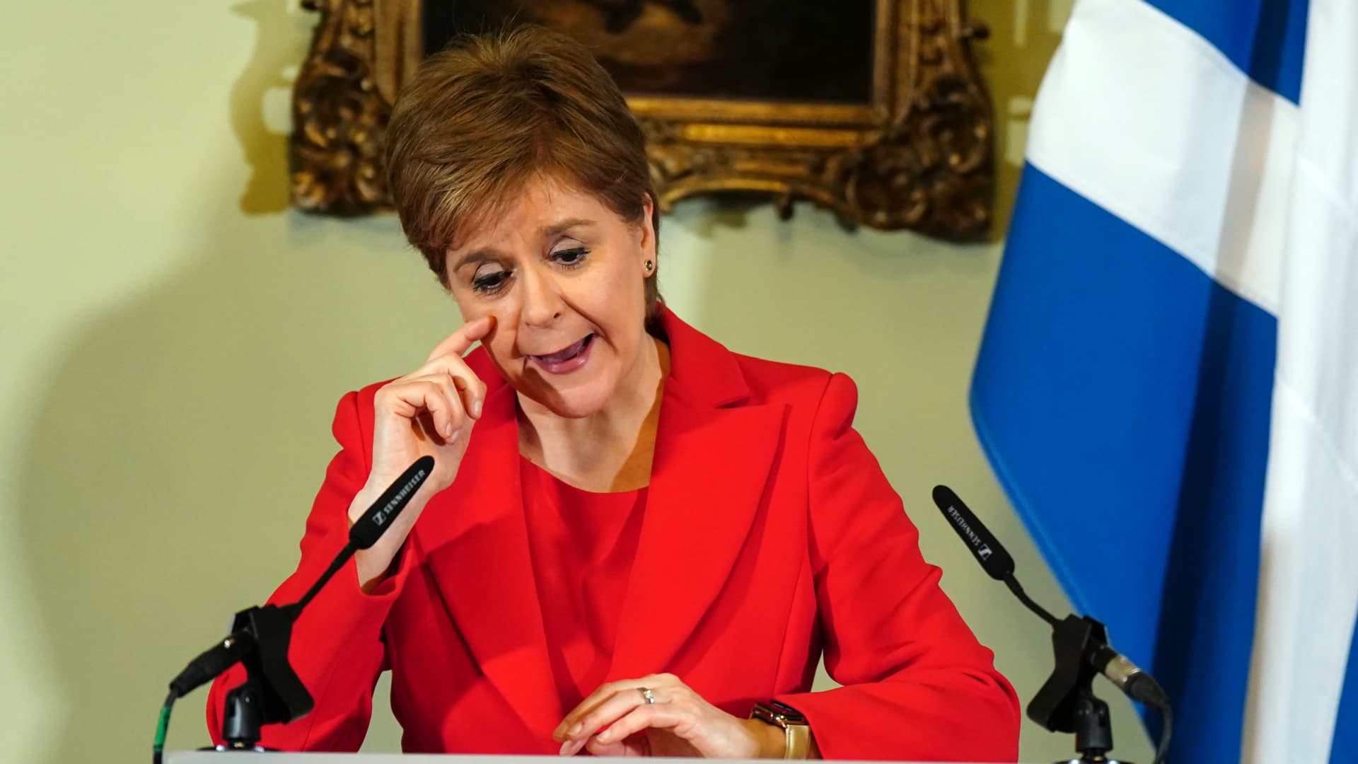 Ex-Scottish leader Nicola Sturgeon arrested by police investigating governing party’s finances