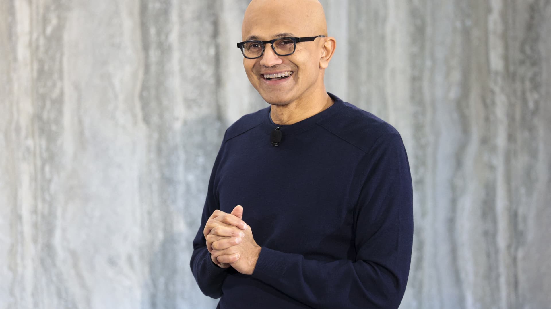 Microsoft is 'in the lead' with cloud-based AI workloads, Nadella says
