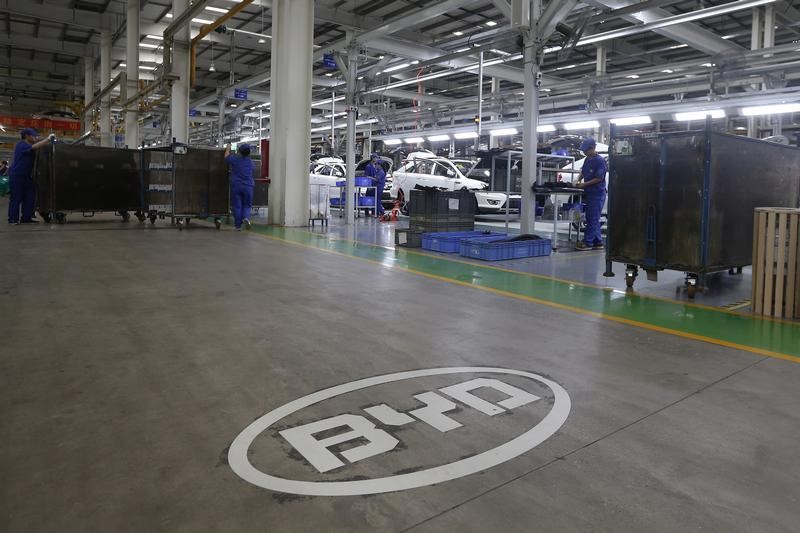 BYD unit buys US firm Jabil's mobile parts business in China for $2.2 billion By Reuters