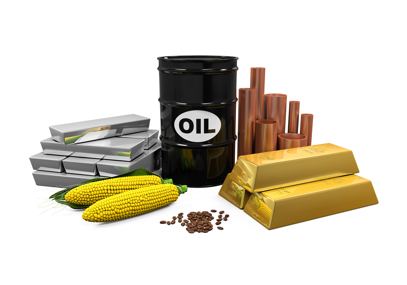 Popular commodities for commodity options