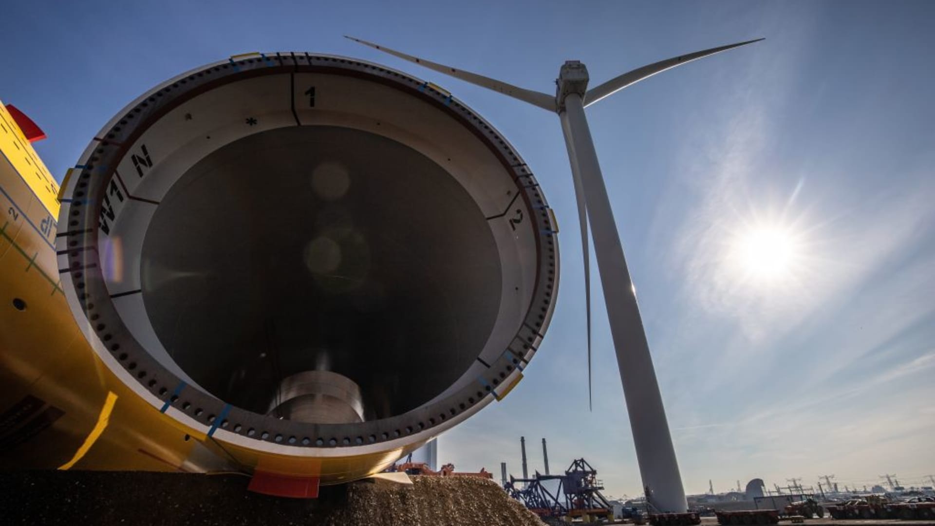 The 'world's largest offshore wind farm' produces its first power