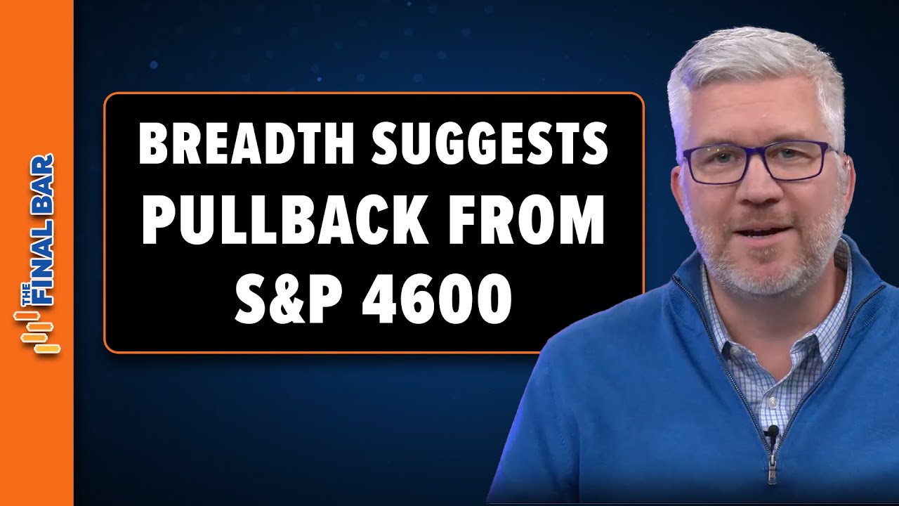 Breadth Analysis Suggests Pullback From S&P 4600 | The Final Bar