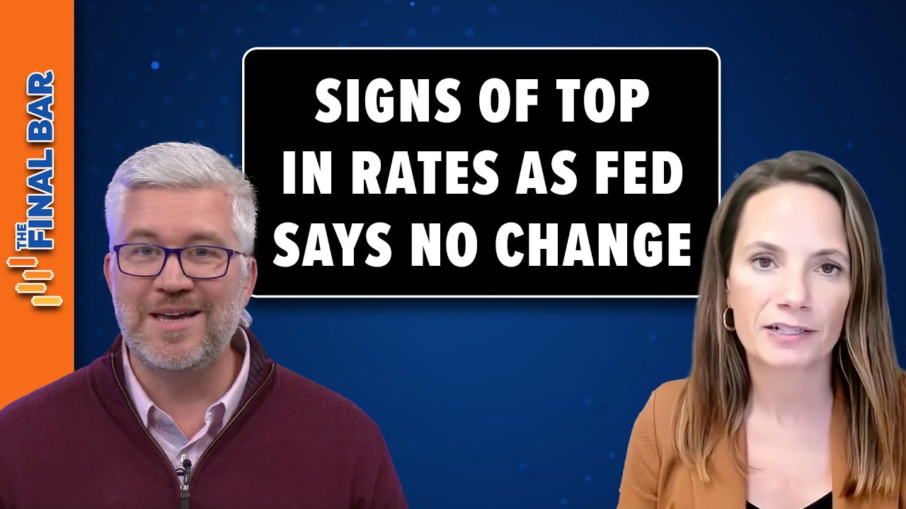 Signs of Top in Rates As Fed Says NO CHANGE