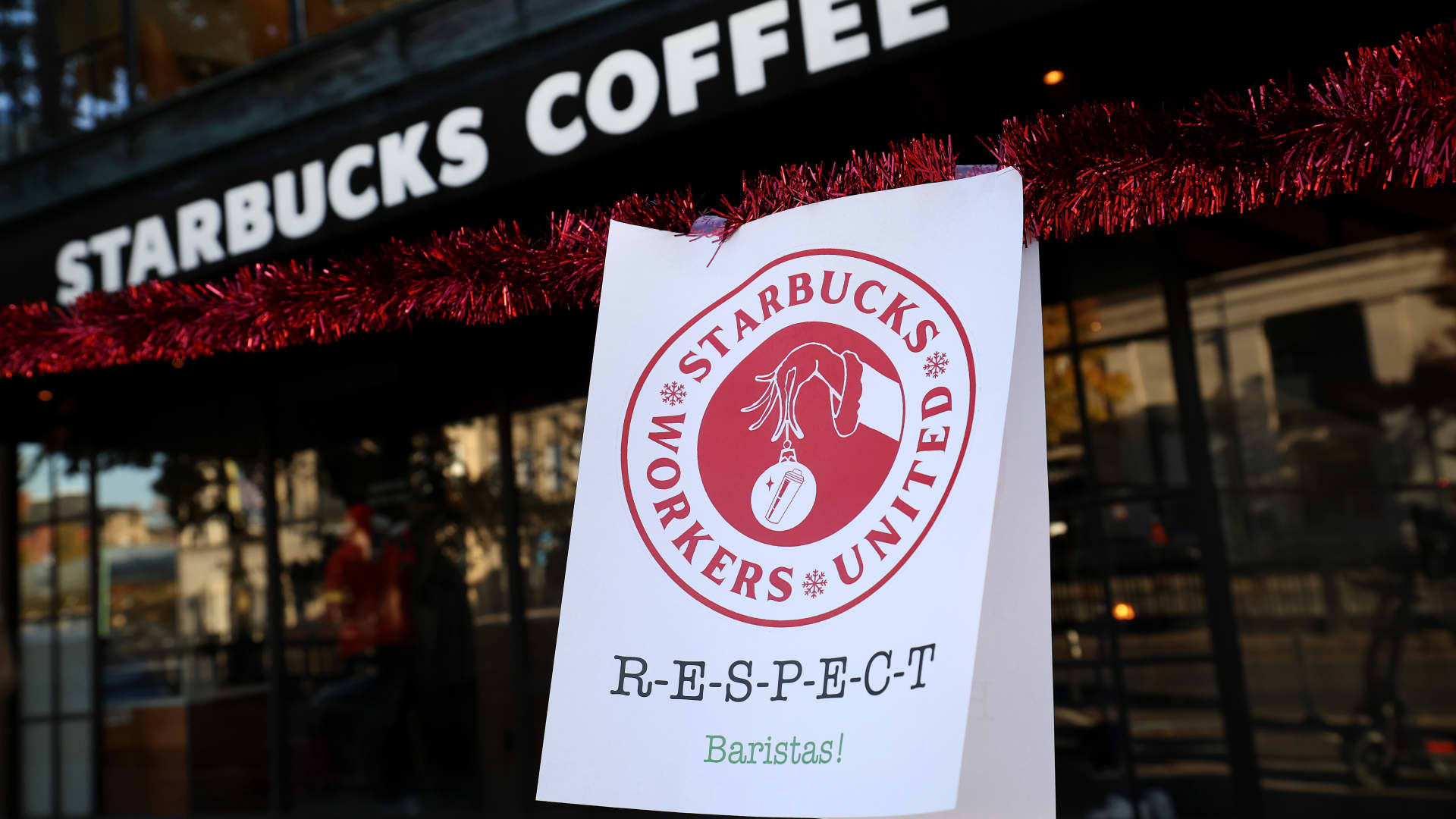 Starbucks tells union it wants to resume contract talks in January