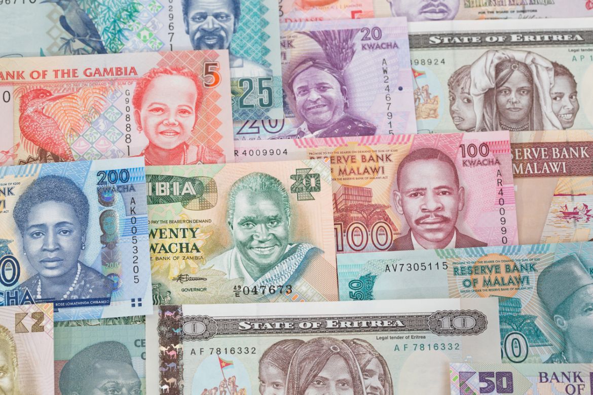 Africa banknotes money