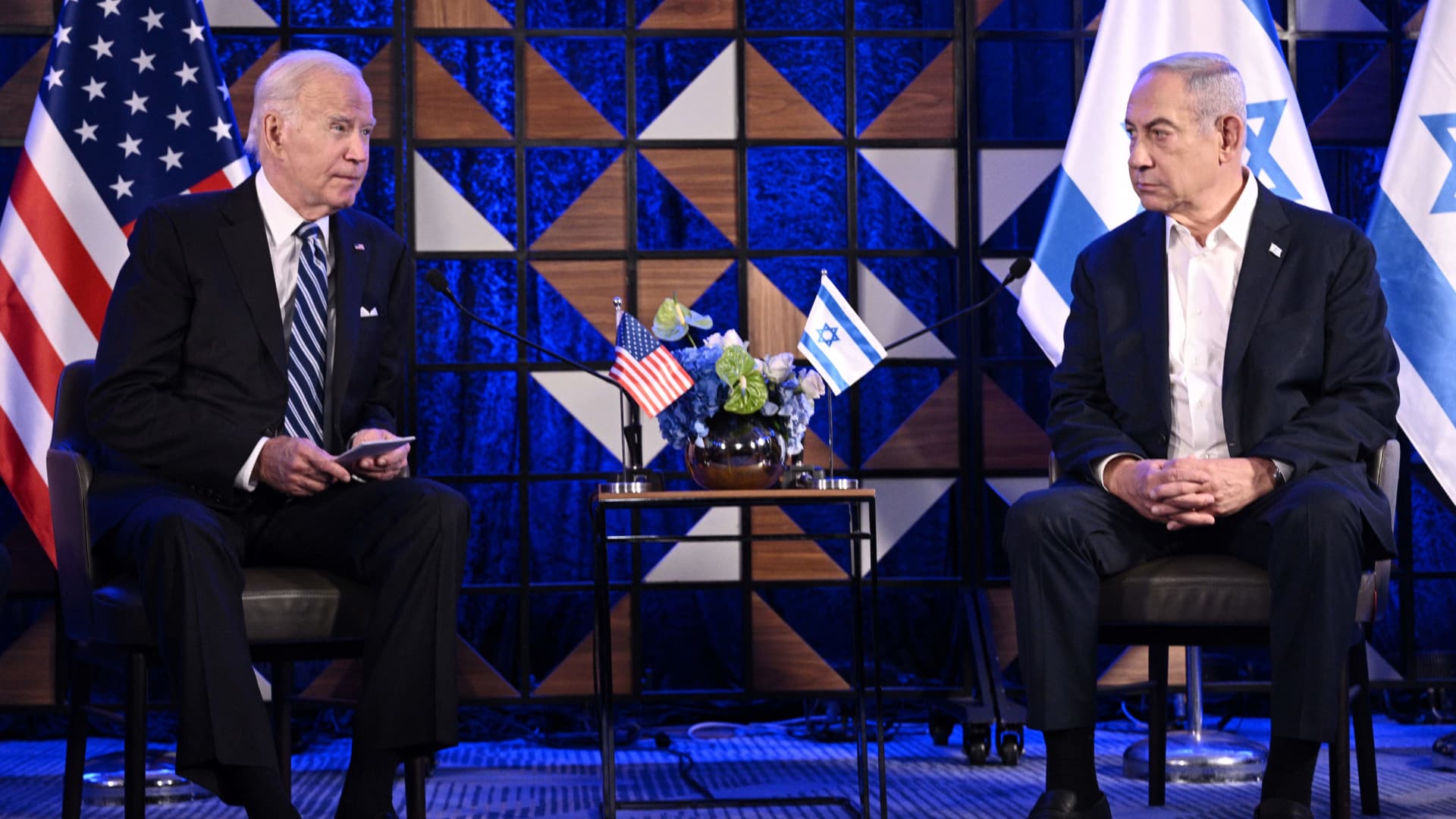 Biden administration discussing slowing some weaponry deliveries to Israel to pressure Netanyahu