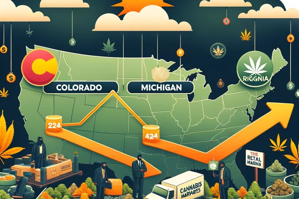 Fast Track Recap: Colorado & Michigan Weed Sales Decline, Virginia Eyes Legal Market, Stock Winners & Losers - Cannabist Holdings (OTC:CBSTF), Ascend Wellness Holdings (OTC:AAWH)