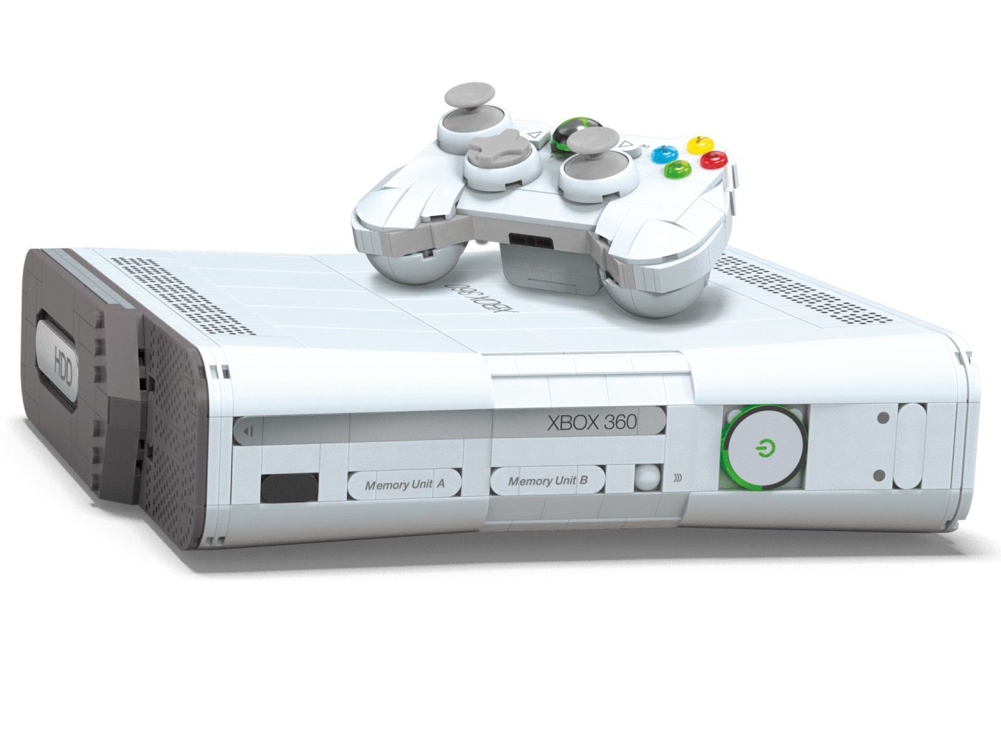 Build your own Xbox 360 from bricks - no not those ones